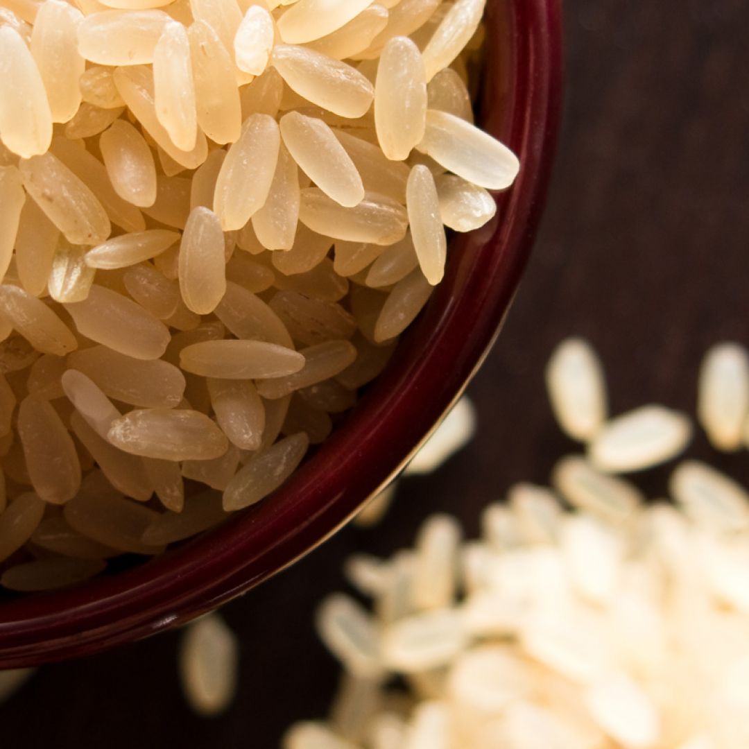 Propriedades do Arroz Cru, Fibras e Sais Minerais Presentes