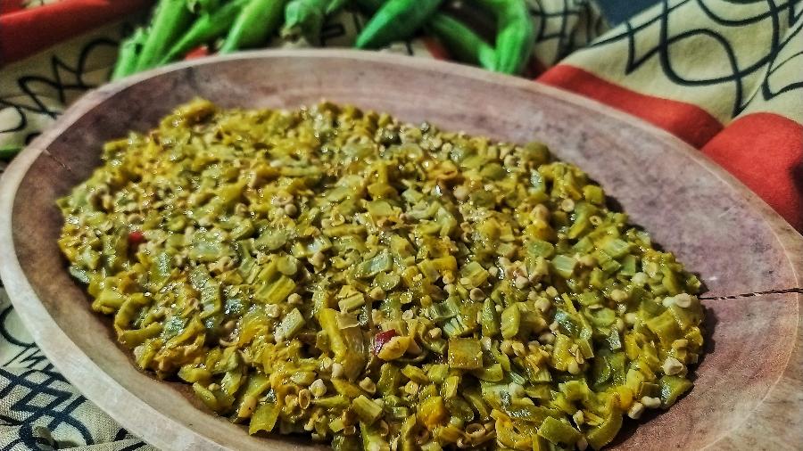 Como cozinhar caruru sem perder seus nutrientes?